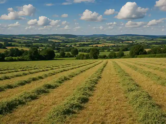 Foin de Luzerne dans le Puy-de-Dôme